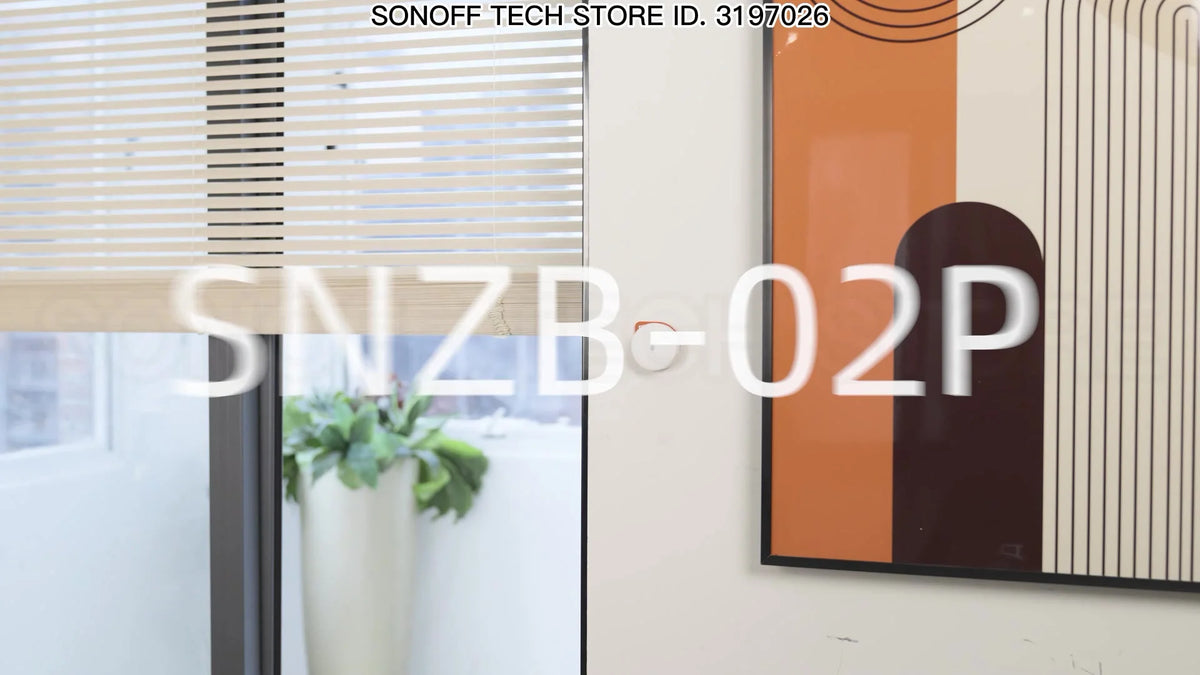 حساس حرارة ورطوبة SONOFF Zigbee SNZB-02P – صورة 1