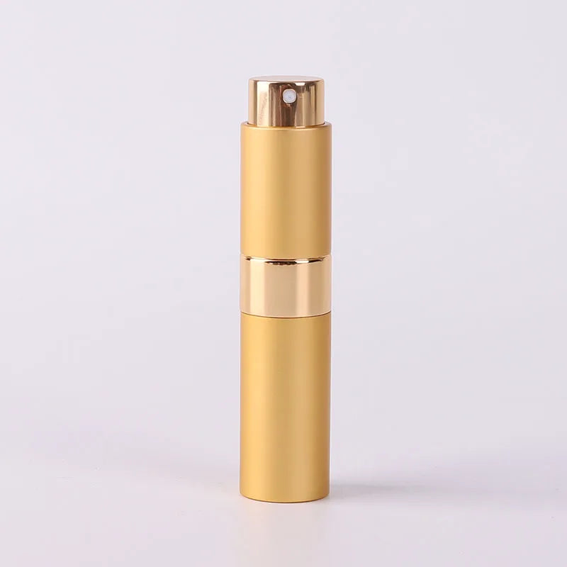 بخاخة عطر للسفر 8 مل قابلة لإعادة التعبئة – ذهبي – 8 مل