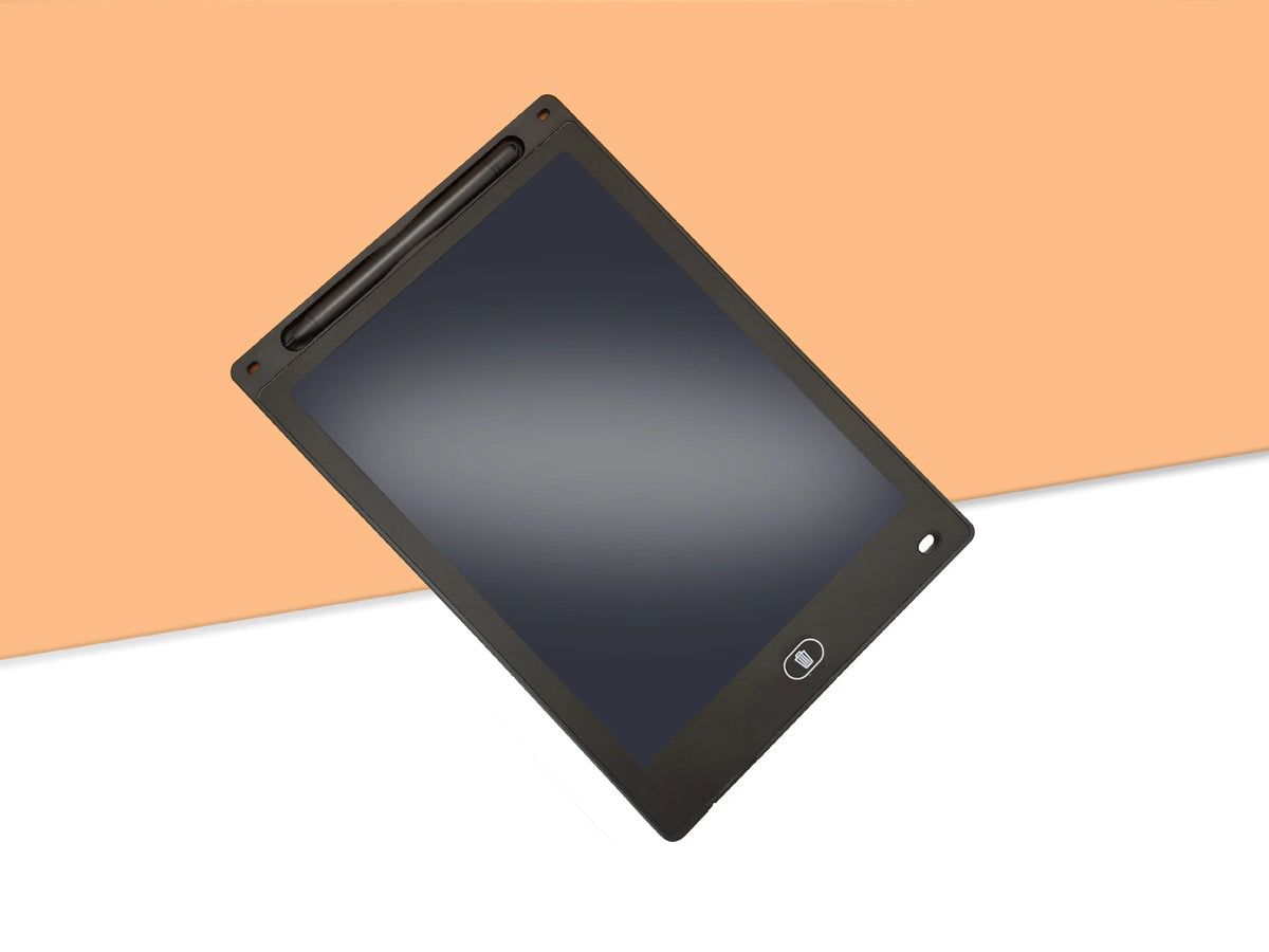 لوح كتابة LCD للأطفال بأحجام وألوان متعددة – أسود – 10 بوصة