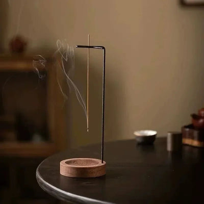 حامل بخور خشبي مقلوب للأعواد والديكور – صورة 8
