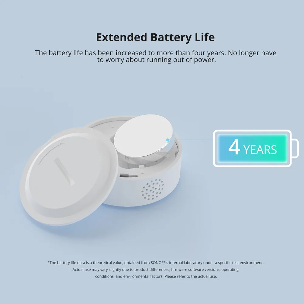 حساس حرارة ورطوبة SONOFF Zigbee SNZB-02P – صورة 7